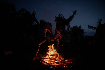 У селі Витачів на Київщині відзначали Івана Купала, 22 червня 2024 року У селі Витачів на Київщині відзначали Івана Купала, 22 червня 2024 року