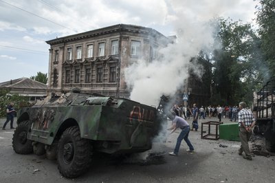 Звільнення Маріуполя 13 червня 2014 року Звільнення Маріуполя 13 червня 2014 року