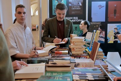 Вадим Міський на Книжковому Арсеналі Вадим Міський на Книжковому Арсеналі