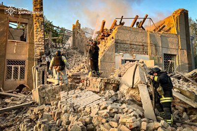 Вранці 22 травня Великий Бурлук атакували російські дрони Вранці 22 травня Великий Бурлук атакували російські дрони