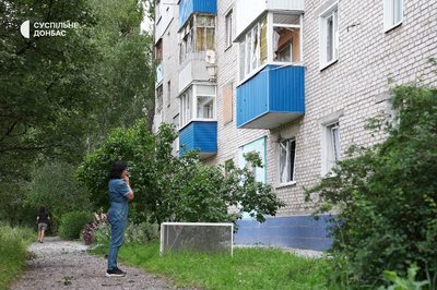Наслідки обстрілу Миколаївка Донецька область 3 липня 2025 рік Наслідки обстрілу Миколаївка Донецька область 3 липня 2025 рік