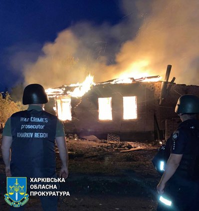 Куп'янськ обстріляли з РСЗВ: у місті горять приватні та багатоквартирні житлові будинки Куп'янськ обстріляли з РСЗВ: у місті горять приватні та багатоквартирні житлові будинки
