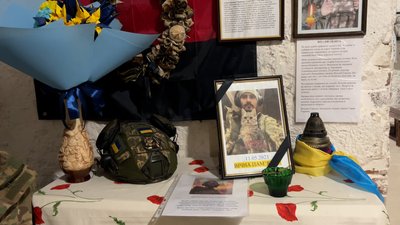 Музей трофеїв російсько-української війни облаштували в підземеллі на Рівненщині