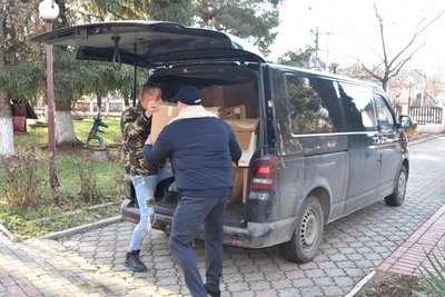 В обласний будинок дитини на Закарпатті румунські благодійники передали гуманітарну допомогу В обласний будинок дитини на Закарпатті румунські благодійники передали гуманітарну допомогу