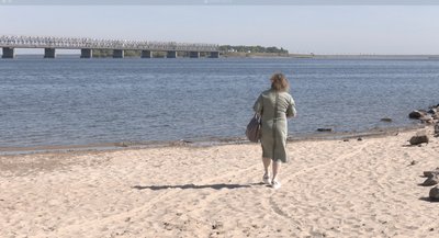 У Черкасах берег Дніпра всипаний чорними колючками У Черкасах берег Дніпра всипаний чорними колючками