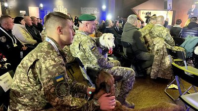 "Чотирилапі захисники": у Києві відзначили службових собак "Чотирилапі захисники": у Києві відзначили службових собак