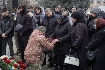 В Ужгороді попрощалися із полеглим захисником Ігорем Урумбаєвим