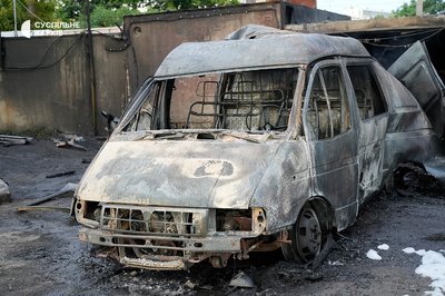 У Харкові на Холодній горі горіла СТО: вогонь охопив 300 квадратних метрів У Харкові на Холодній горі горіла СТО: вогонь охопив 300 квадратних метрів
