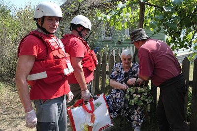 Як евакуюють мешканців Свеси на Сумщині Як евакуюють мешканців Свеси на Сумщині