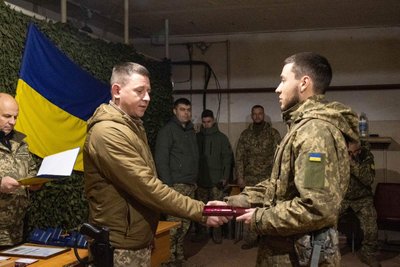 Військовий з Одещини отримав орден "За мужність"
