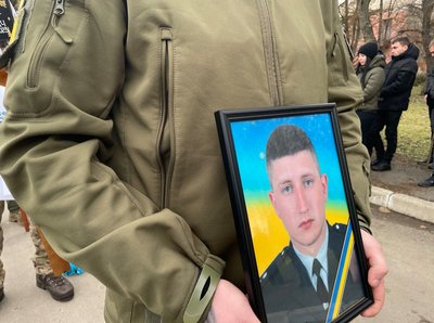 Андрій Павлюк з бригади Лють Андрій Павлюк з бригади Лють