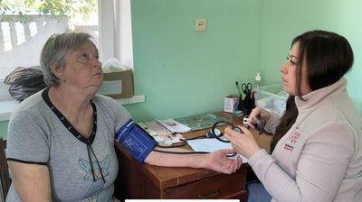 Високий тиск та цукровий діабет: на Полтавщині два роки працюють мобільні медичні бригади Високий тиск та цукровий діабет: на Полтавщині два роки працюють мобільні медичні бригади