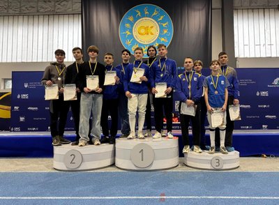 Черкаські спортсмени вибороли бронзу на чемпіонаті України з фехтування Черкаські спортсмени вибороли бронзу на чемпіонаті України з фехтування