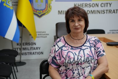 Заступниця Херсонського міського голови Наталія Чорненька Заступниця Херсонського міського голови Наталія Чорненька