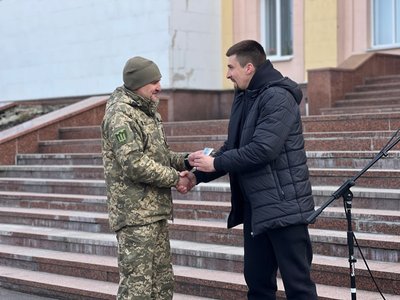 На Житомирщині представили нового командира 115 бригади ТрО