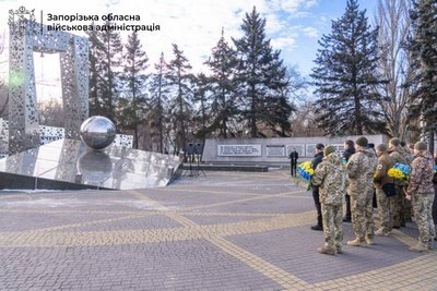 У Запоріжжі вшанування пам'ять ліквідаторів аварії на Чорнобильській АЕС У Запоріжжі вшанування пам'ять ліквідаторів аварії на Чорнобильській АЕС