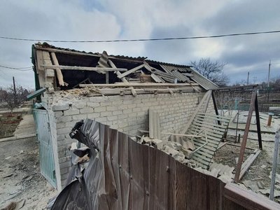 Наслідки обстрілів Донеччини 28 січня. Фото: Telegram / Павло Кириленко Наслідки обстрілів Донеччини 28 січня. Фото: Telegram / Павло Кириленко