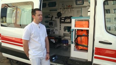 Завідувач Хмельницької станції екстреної медичної допомоги Олександр Білозор
