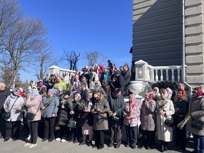 Вербна неділя символізує вхід Ісуса Христа до Єрусалима