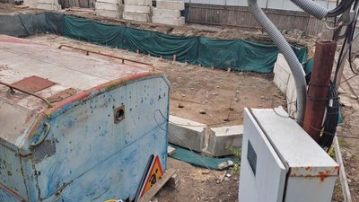 Будівництво на Кафедральній у Луцьку Будівництво на Кафедральній у Луцьку