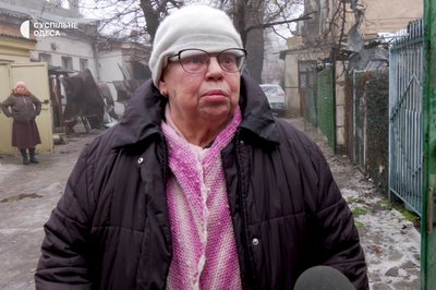 "Вискочили за хвилину": жителі зруйнованого будинку в Одесі про атаку РФ 27 січня "Вискочили за хвилину": жителі зруйнованого будинку в Одесі про атаку РФ 27 січня