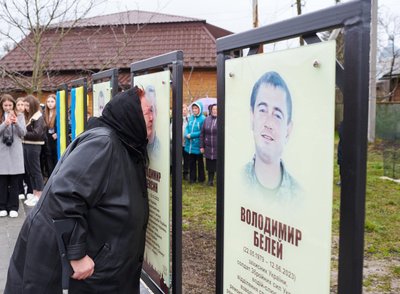 Відкриття меморіальних дощок військовим Відкриття меморіальних дощок військовим