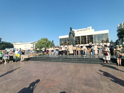 В Україні протестують проти відставки Федорова. День другий