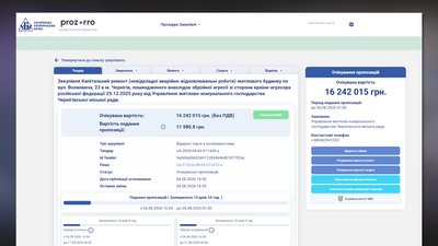 Будинок на вулиці Волковича у Чернігові, який торік пошкодив БпЛА РФ, планують відновити за понад 16 млн грн Будинок на вулиці Волковича у Чернігові, який торік пошкодив БпЛА РФ, планують відновити за понад 16 млн грн