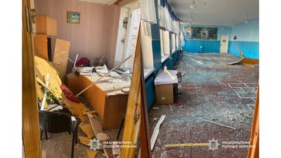На прикордонні Чернігівщини пошкоджена школа: армія РФ спрямувала кілька ударних безпілотників на цивільні об’єкти На прикордонні Чернігівщини пошкоджена школа: армія РФ спрямувала кілька ударних безпілотників на цивільні об’єкти