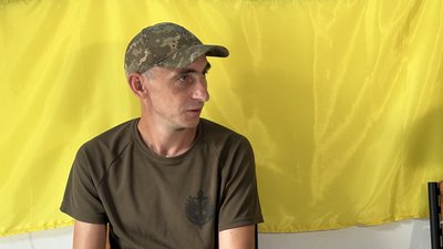 Військовослужбовець Сергій відвідав кімнату відпочику Військовослужбовець Сергій відвідав кімнату відпочику