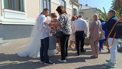 Весілля наречених Володимира Гайдара та Ольги Безніс у Полтаві
