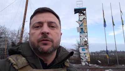 Зеленський у Куп'янську Зеленський у Куп'янську
