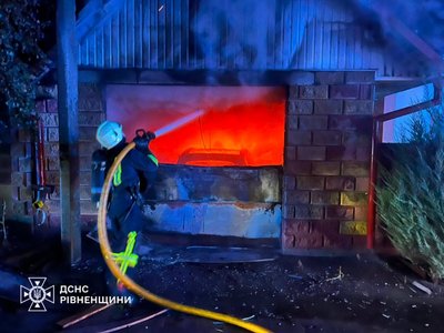 Вогонь знищив сонячні панелі та електроавтомобіль: пожежа сталася у селі на Рівненщині Вогонь знищив сонячні панелі та електроавтомобіль: пожежа сталася у селі на Рівненщині