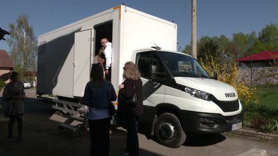 Перше місто — Острог: як працює мобільна амбулаторія на Рівненщині Перше місто — Острог: як працює мобільна амбулаторія на Рівненщині