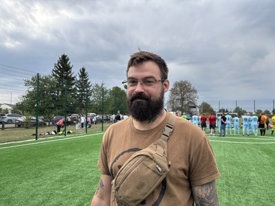 Андрій Зубко, футбольний майданчик, ЗСУ, Олексій Соколовський, 30 серпня 2026, Тернопіль Андрій Зубко, футбольний майданчик, ЗСУ, Олексій Соколовський, 30 серпня 2026, Тернопіль