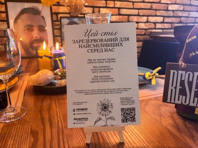 "Стіл пам’яті": як заклади Черкащини вшанували загиблих захисників "Стіл пам’яті": як заклади Черкащини вшанували загиблих захисників