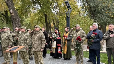 Відкриття меморіалу загиблим бійцям 3 прикордонного загону імені Героя України полковника Євгенія Пікуса Дніпро 18 жовтня 2025 рік Відкриття меморіалу загиблим бійцям 3 прикордонного загону імені Героя України полковника Євгенія Пікуса Дніпро 18 жовтня 2025 рік