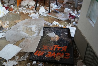 Дитячий садок у Харкові, по якому вдарив російський дрон, 22 жовтня 2025 Дитячий садок у Харкові, по якому вдарив російський дрон, 22 жовтня 2025