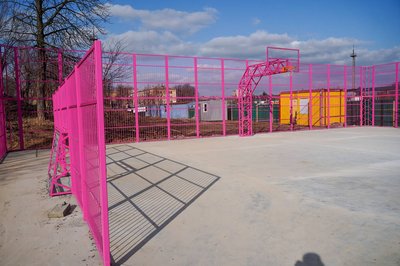 Будівництво на фінальному етапі: для жителів Боярки облаштовують активний парк Будівництво на фінальному етапі: для жителів Боярки облаштовують активний парк