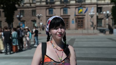 "Життя НАБУ та САП є важливим": люди вийшли на акцію проти закону 12414 у Миколаєві "Життя НАБУ та САП є важливим": люди вийшли на акцію проти закону 12414 у Миколаєві