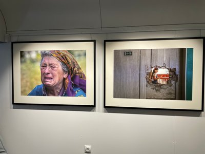 "Це все — наша реальність". У Дніпрі побував "Мистецький потяг" з фотовиставкою про війну в Україні "Це все — наша реальність". У Дніпрі побував "Мистецький потяг" з фотовиставкою про війну в Україні