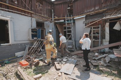 Холодногірський район був під ударом дронів сьогодні: фото руйнувань Холодногірський район був під ударом дронів сьогодні: фото руйнувань