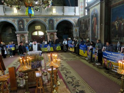 Акція на підтримку військовополонених і зниклих безвісти, Тернопільщина, жовтень 2025 Акція на підтримку військовополонених і зниклих безвісти, Тернопільщина, жовтень 2025