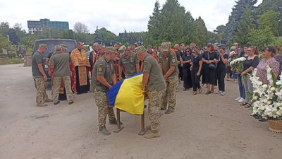 Олег Михайлюк, похорон, похоронна процесія Олег Михайлюк, похорон, похоронна процесія