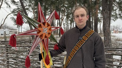 Віктор Перфецький, співзасновник «Саду вертепів» Віктор Перфецький, співзасновник «Саду вертепів»