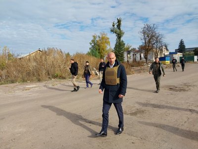 Сумщину відвідав міністр закордонних справ Франції Сумщину відвідав міністр закордонних справ Франції