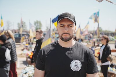 Ігор «Князь», побратим загиблого військового Ігор «Князь», побратим загиблого військового