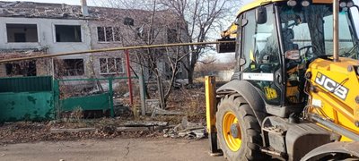 Новодмитрівка Донецької області, відновили газопостачання