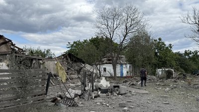 Наслідки обстрілу Добропілля Донецька область 14 серпня 2025 рік