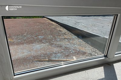 Осколки від скла в "Одеській політехніці"